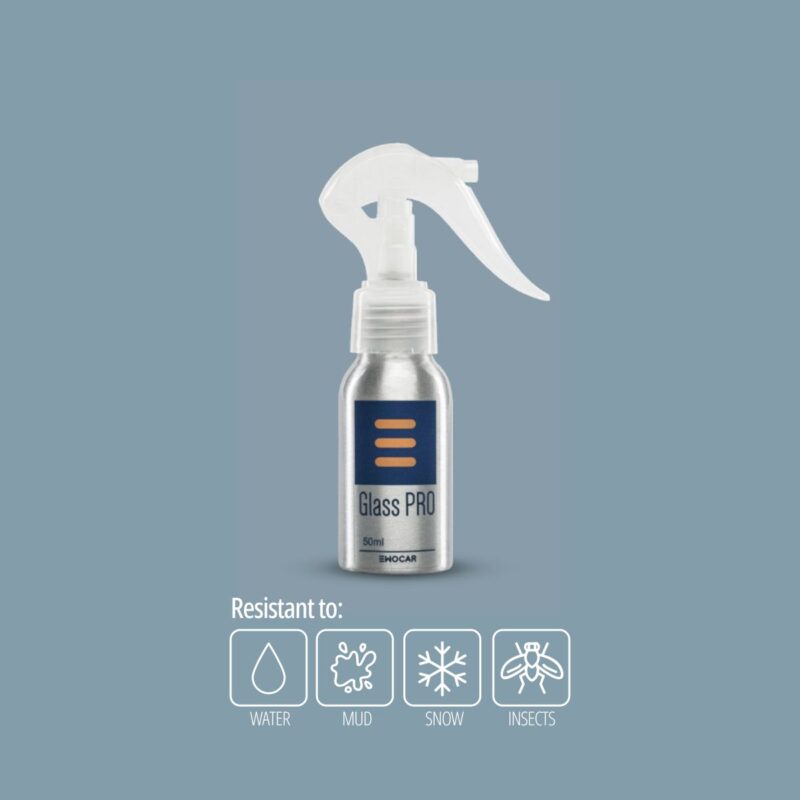 EWOCAR Glass Pro Ceramic Glass Coating – Керамично Покритие за Стъкла с Дълготрайна Защита