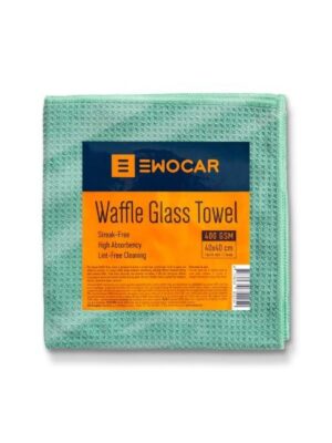 Ewocar Waffle Glass Towel – микрофибърна кърпа за стъкла